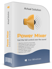 Windows audio mixer - Power Mixer